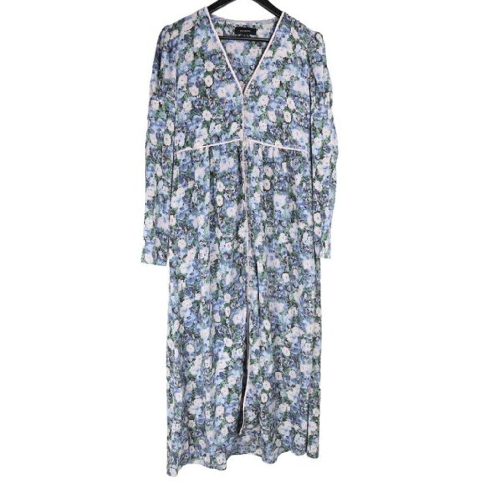 EN SAISON Everly Floral Maxi Dress Button Front